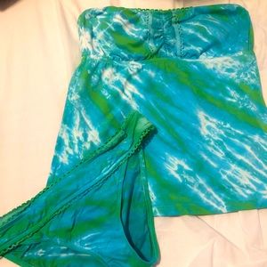 Lucky brand tankini size L